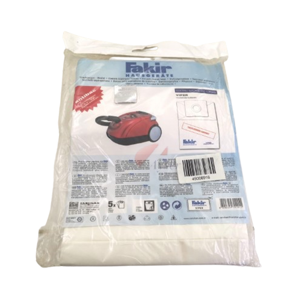 Fakir E240, Viper, Eagle, CL220, Granada, Garcia, Hans Paper Dust Bag