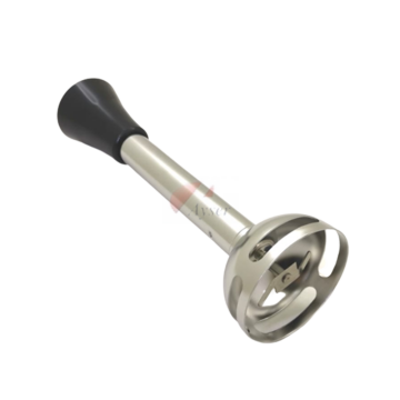 Fakir Lucca Parçalayıcı Metal Ayak, Siyah