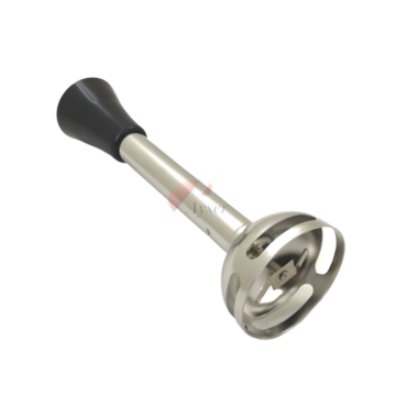 Fakir Lucca Parçalayıcı Metal Ayak, Siyah