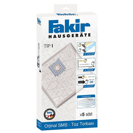 Fakir 2300 Elektro TİP I Sms Toz Torbası