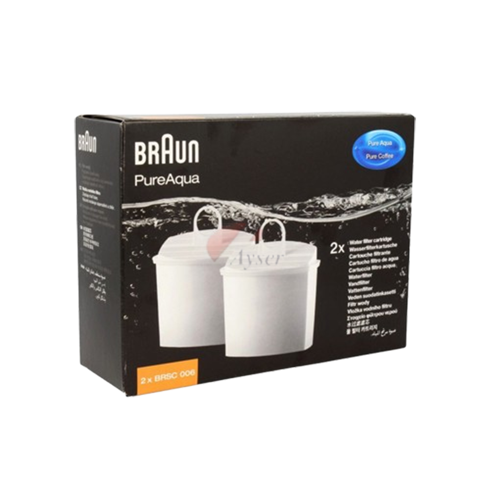 Braun Filtre Kahve Makineleri Su filtresi Kartuşu BRSC006