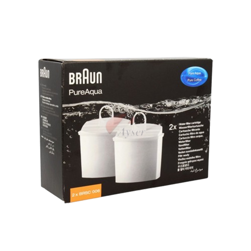 Braun Filtre Kahve Makineleri Su filtresi Kartuşu BRSC006