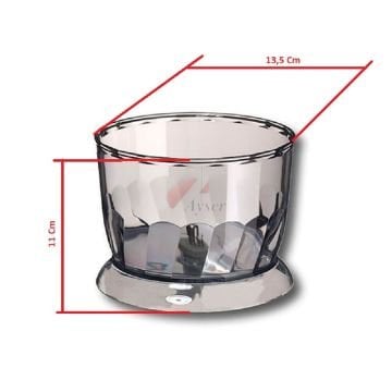 Braun Multiquick,3, 5, 7, 9 Çalışma Kabı CA 500 ml. AS00004191