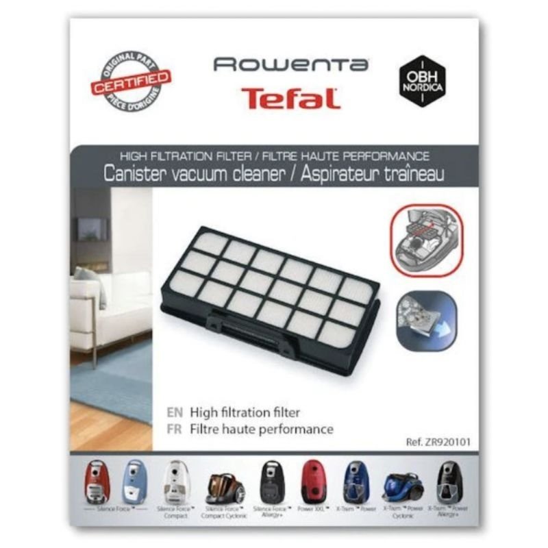 Rowenta RO6921, RO6951, RO6954, RO6962, RO6971, RO6993 Hepa Filter ZR920101