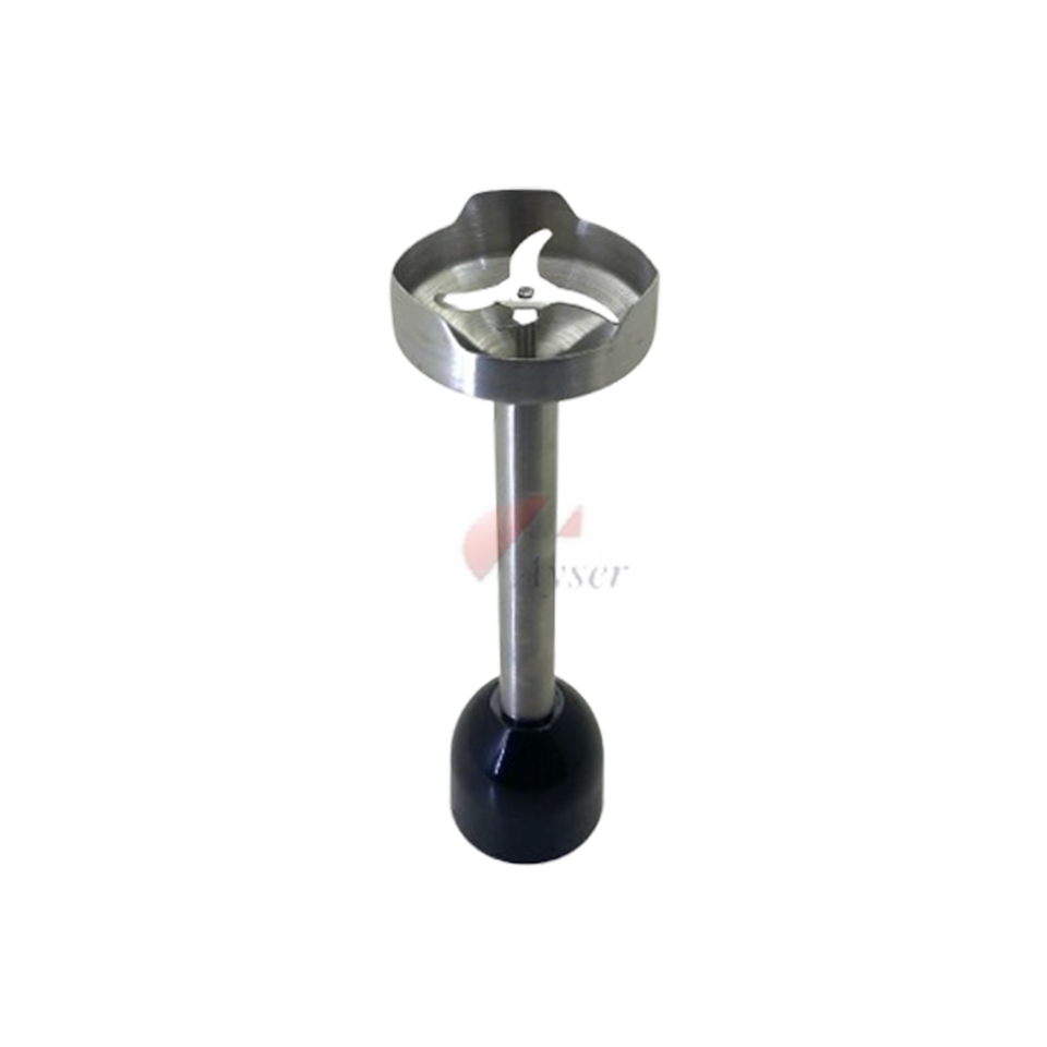 Fakir SMS4181 Dört Bıçaklı Parçalayıcı Metal Ayak, Siyah