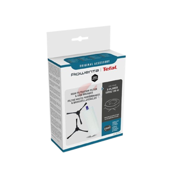 Tefal RG9075 Explorer Seri 130AI Robot Süpürge Küçük Fırça ve Filtre Seti ZR130002