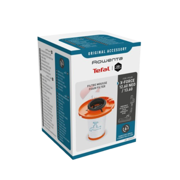 Tefal Xforce Flex 12.60, 13.60 Foam Filtre ZR009014