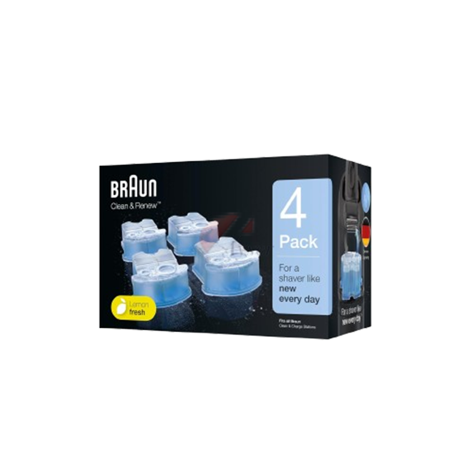 Braun Tıraş Makineleri Temizleme ve Yıkama Kartuşları, CCR4