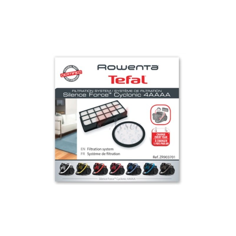 Tefal, Rowenta Silence Force Cyclonic Hepa Filtre Seti ZR903701