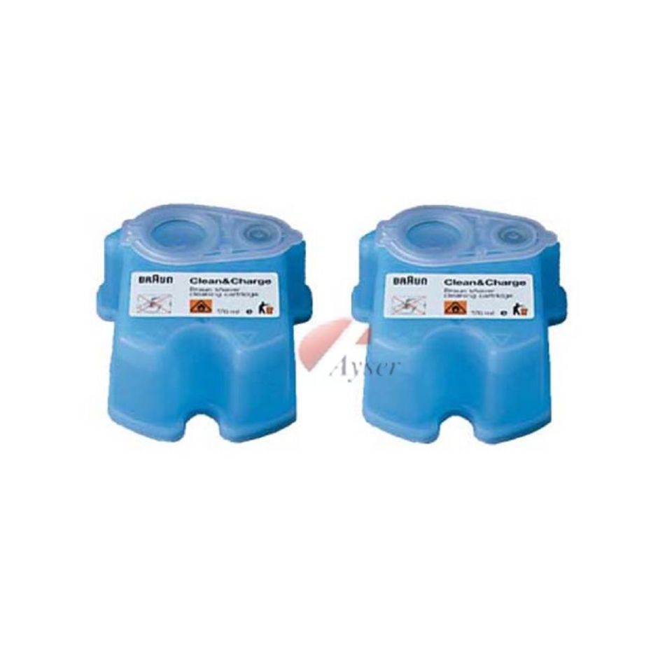Braun Tıraş Makineleri Temizleme ve Yıkama Kartuşları, CCR2