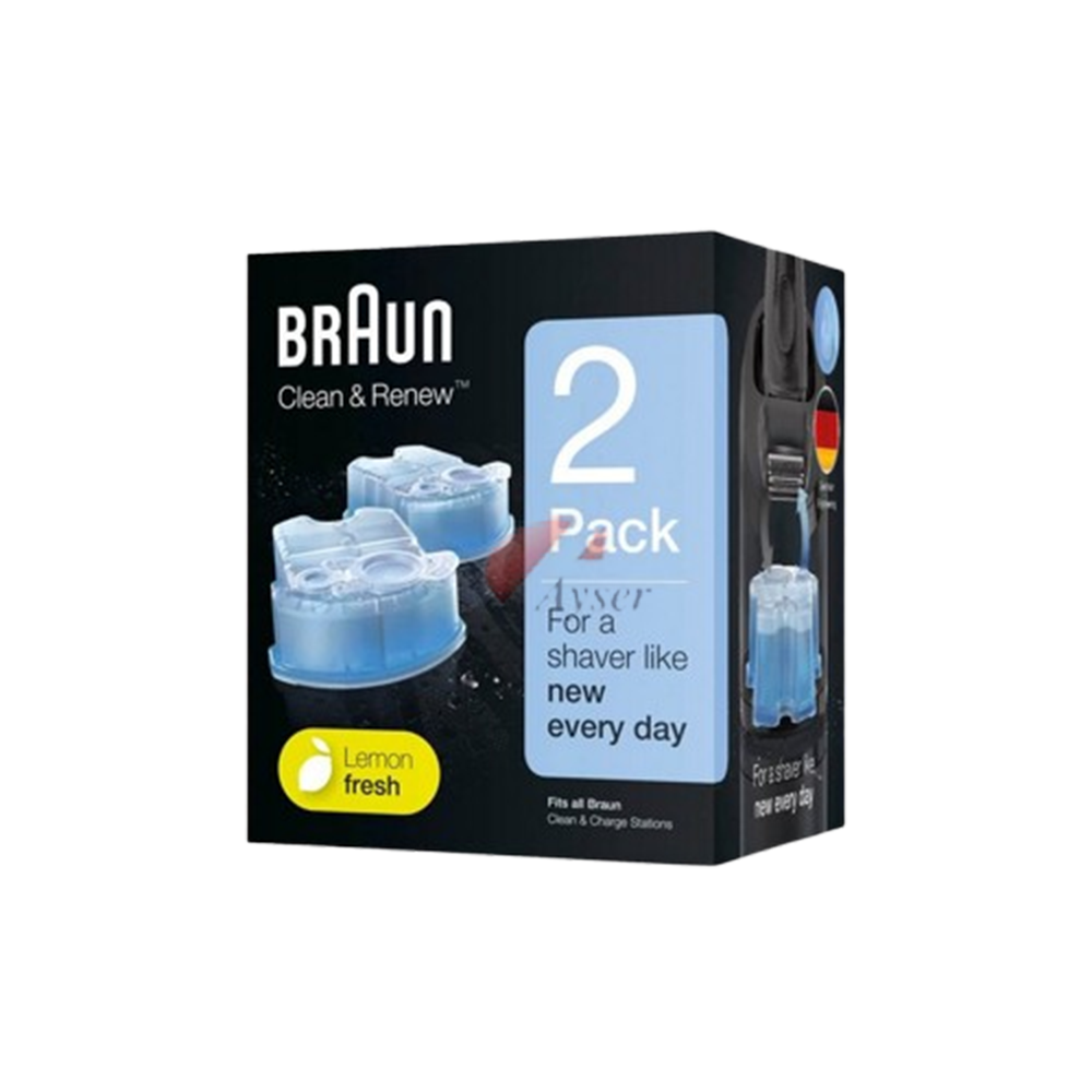 Braun Tıraş Makineleri Temizleme ve Yıkama Kartuşları, CCR2