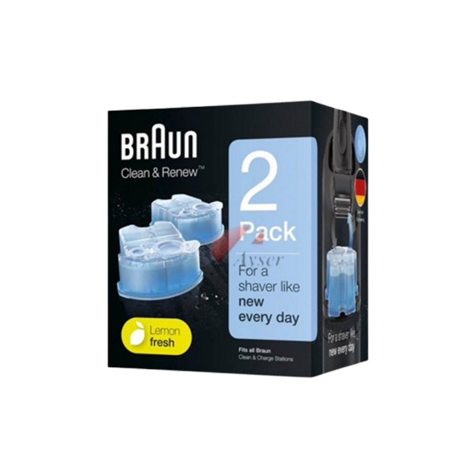 Braun Tıraş Makineleri Temizleme ve Yıkama Kartuşları, CCR2