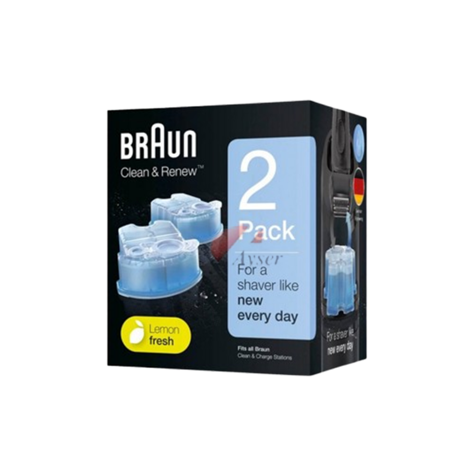 Braun Tıraş Makineleri Temizleme ve Yıkama Kartuşları, CCR2