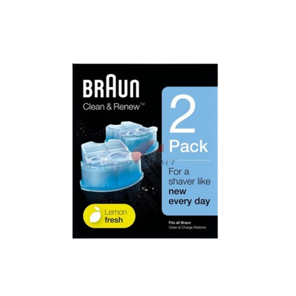 Braun Tıraş Makineleri Temizleme ve Yıkama Kartuşları, CCR2