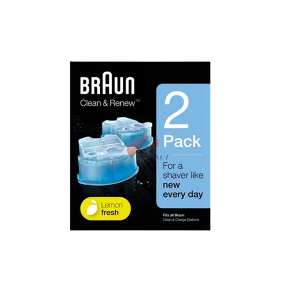 Braun Tıraş Makineleri Temizleme ve Yıkama Kartuşları, CCR2