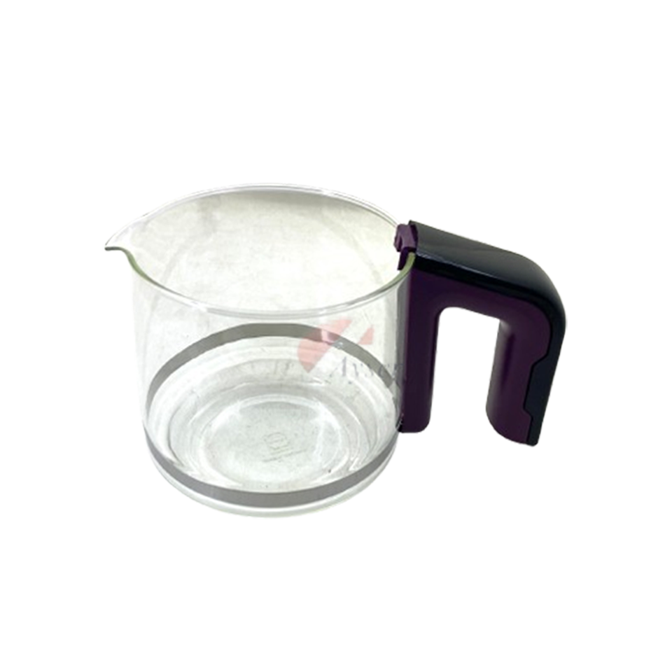 Fakir Tastea, Bestea Cam Demlik Violet-Siyah