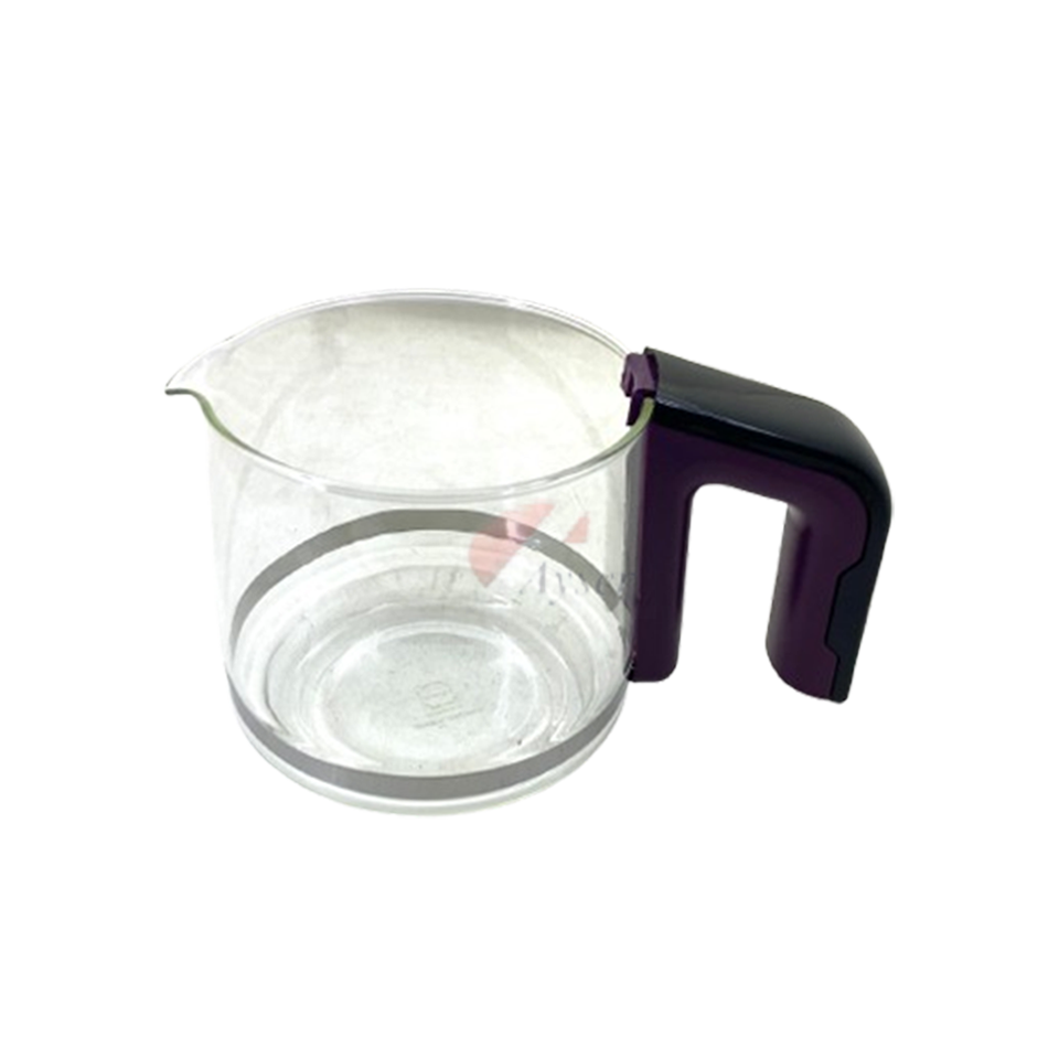 Fakir Tastea, Bestea Cam Demlik Violet-Siyah