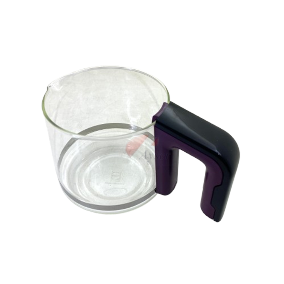 Fakir Tastea, Bestea Cam Demlik Violet-Siyah