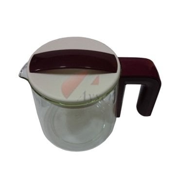 Fakir Harvest, Teapot Vario Cam Demlik Krem-Bordo