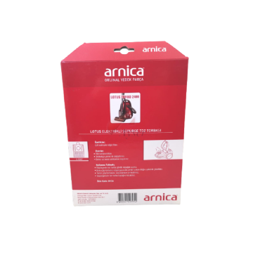 Arnica Lotus Turbo 2400 Toz Torbası 5 li Set