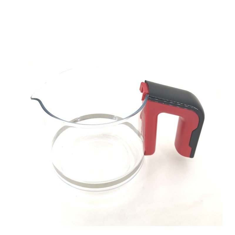 Fakir Tastea Glass Teapot Black-Red