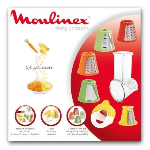 Tefal, Moulinex Kıyma Makinası Doğrayıcı Aparat Seti XF403030