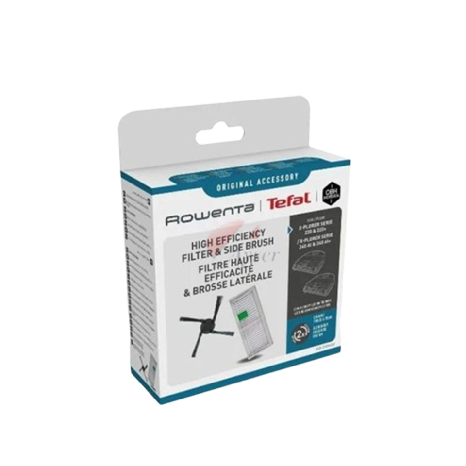 Tefal X-Plorer RG94, RG96 Serie 200, 240 Filtre ve Fırça Seti ZR294002