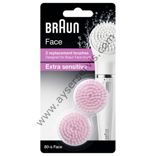 Braun 80s Face Sensitive Skin Facial Cleansing Brush