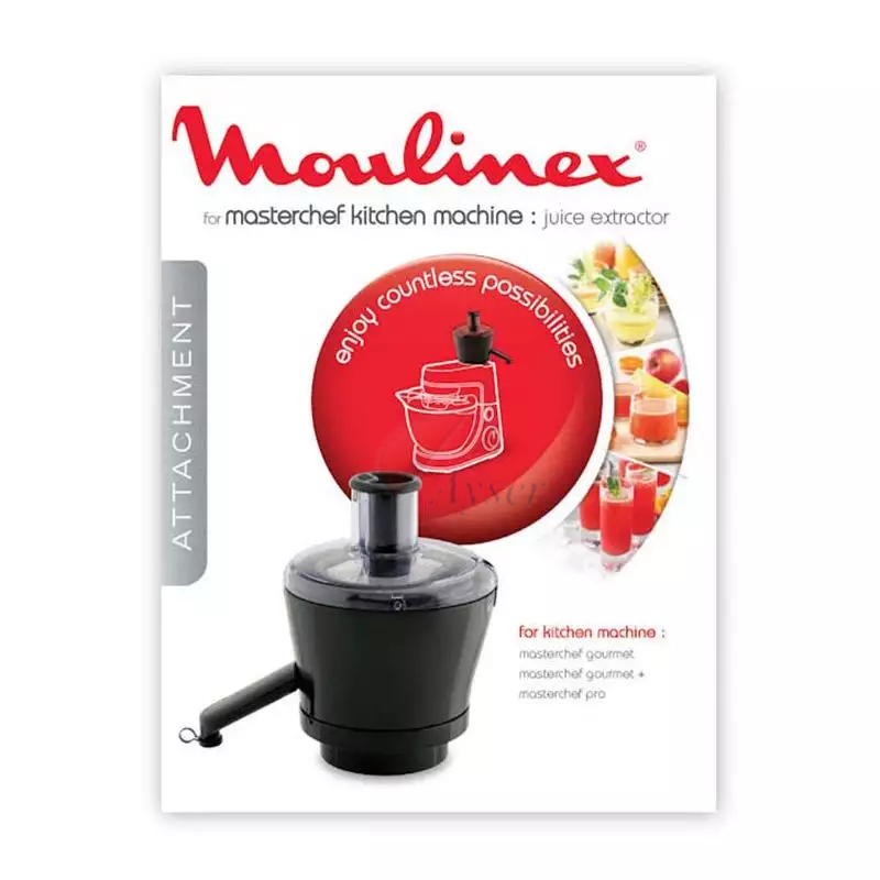 Moulinex Masterchef Gourmet Fruit Juicer Complete XF6301B1