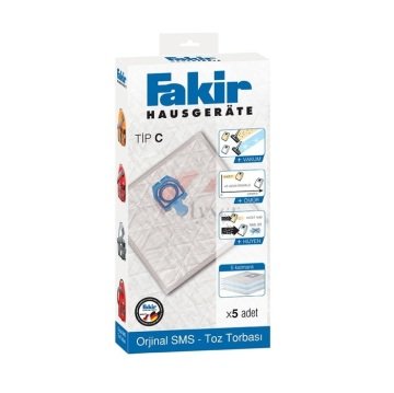 Fakir Pretige 1800, Prestige 1900, Prestige 2000, Prestige 2100, Prestige Öko Pover 2200 Tip C Sms Toz Torbası