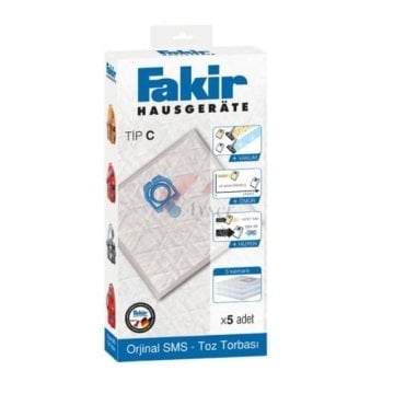 Fakir Pretige 1800, Prestige 1900, Prestige 2000, Prestige 2100, Prestige Öko Pover 2200 Tip C Sms Toz Torbası