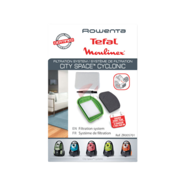 Rowenta RO2522 City Space Cyclonic Hepa Filtre Seti ZR005701