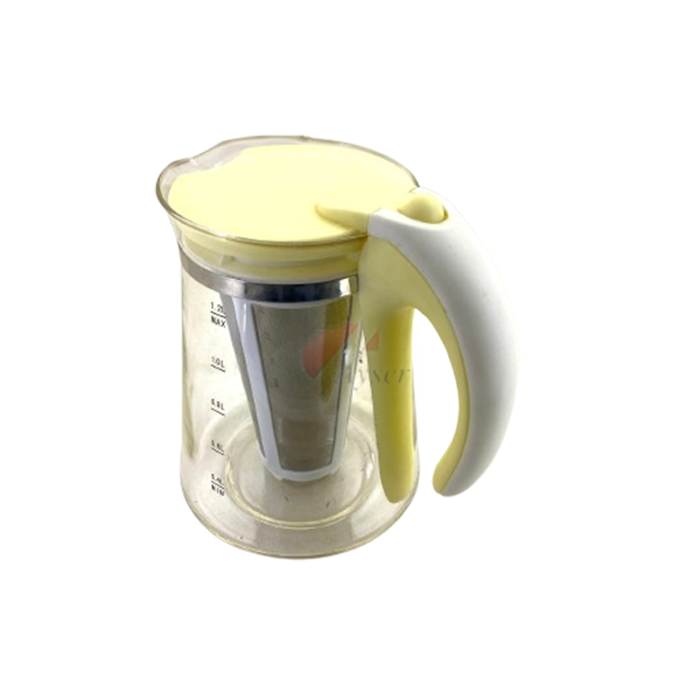 Tefal Spirit of Tea Çay Makinesi Cam Hazne, Sarı-Beyaz