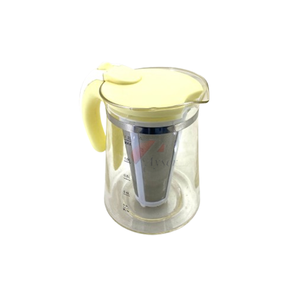 Tefal Spirit of Tea Çay Makinesi Cam Hazne, Sarı-Beyaz